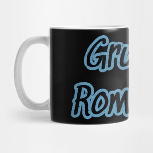 Grungy Romantic (Blue) Mug